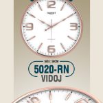 ساعت دیواری مدل گارنت قطر 40 | کد 5020RN