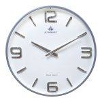 ساعت دیواری مدل شوبرت قطر 40 | 5341Gray