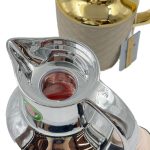 فلاسک Angel یک لیتری طرح دور چرم - Image 5